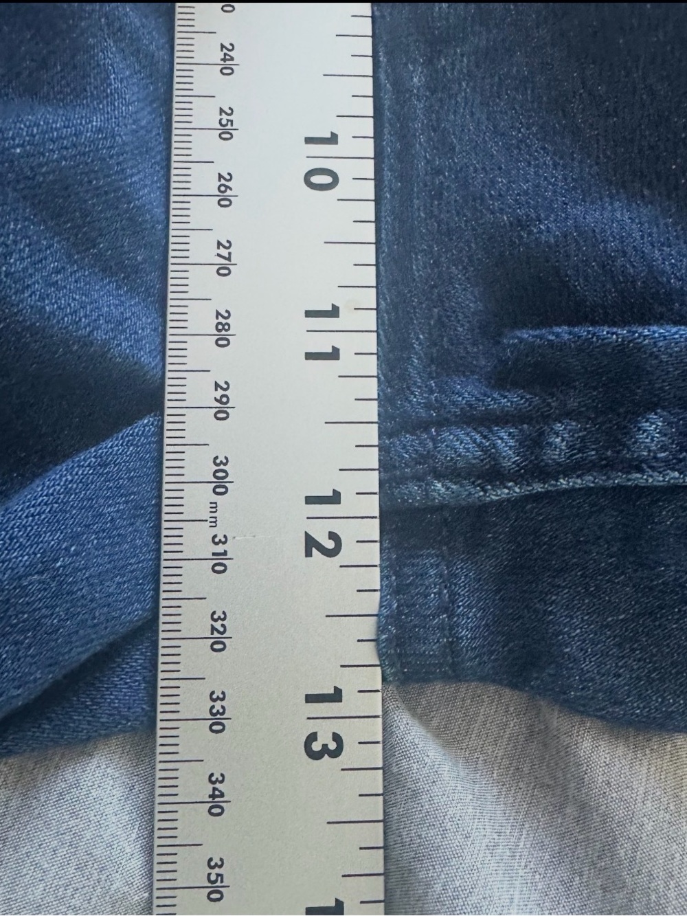 Anthropologie Maeve Women’s Colette Knit High-Rise Wide-Leg Cropped Jeans Sz 27 - Picture 8 of 10